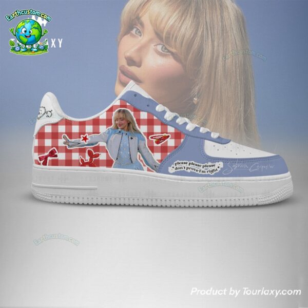 Sabrina Carpenter Pls Pls Pls Air Force Shoes