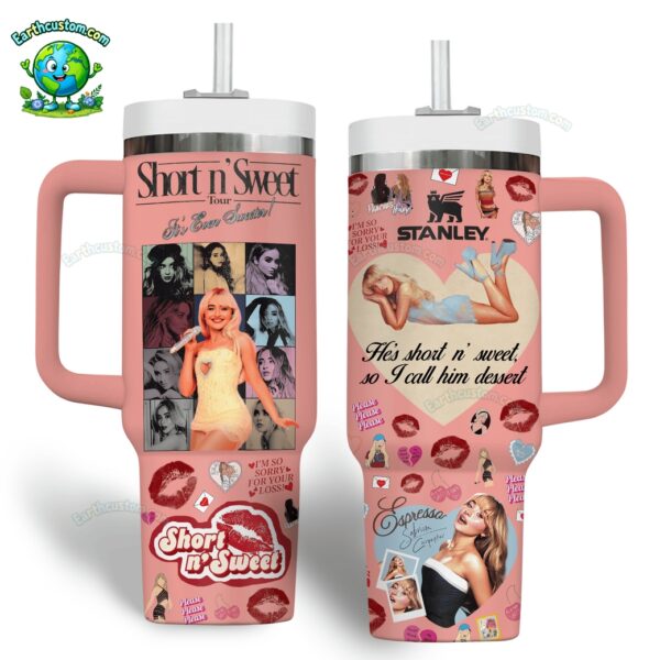Sabrina Carpenter Short n Sweet Stanley Tumbler 40oz