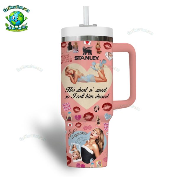 Sabrina Carpenter Short n Sweet Stanley Tumbler 40oz