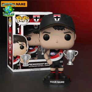 St Kilda Saints AFL Funko Pops Figure and Acrylic Plaque