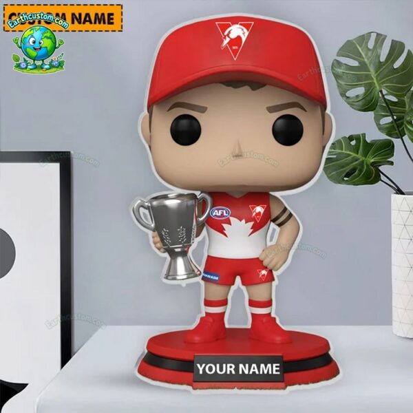 Sydney Swans AFL Funko Pops Figure and Acrylic Plaque