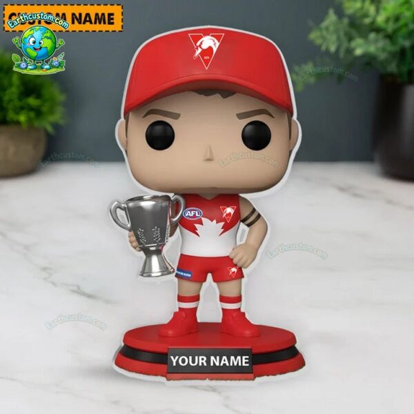 Sydney Swans AFL Funko Pops Figure and Acrylic Plaque
