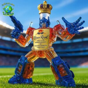 Transformers 41th Anniversary Whiskey Bottle