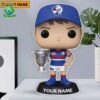Western Bulldogs AFL Funko Pops Figure and Acrylic Plaque