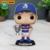 Western Bulldogs AFL Funko Pops Figure and Acrylic Plaque