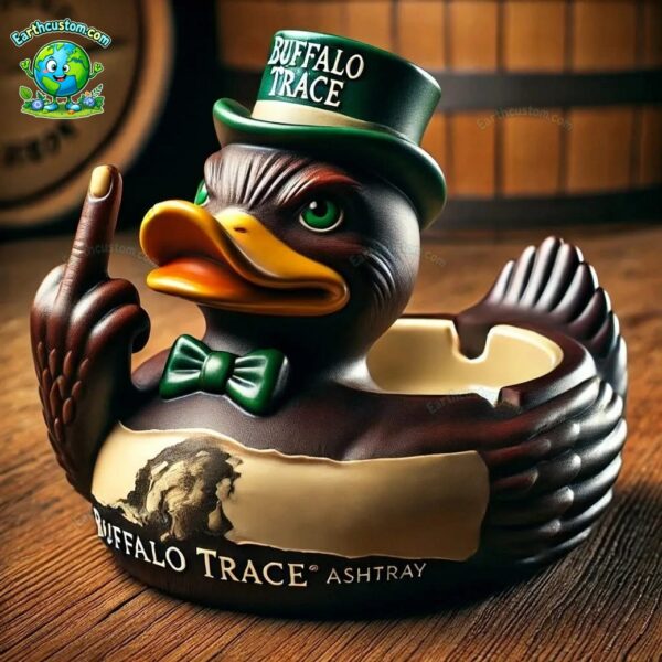 Whiskey Beer Brand Duck Ashtray