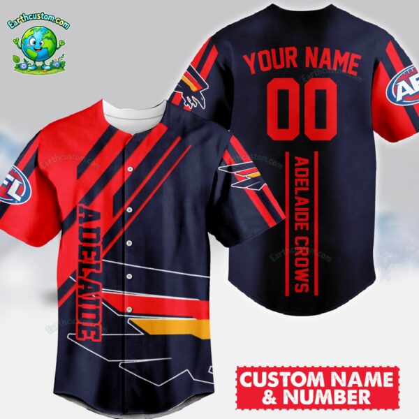 Adelaide Crows AFL Baseball Jersey
