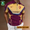 AFL Brisbane Lions Zipper Polo For Men