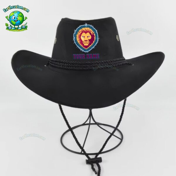 AFL Brisbane Lions Personalized Cowboy Hat For Fan