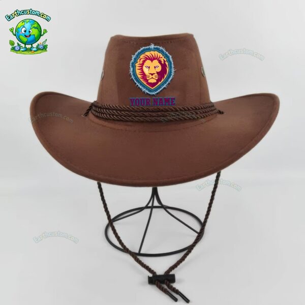 AFL Brisbane Lions Personalized Cowboy Hat For Fan