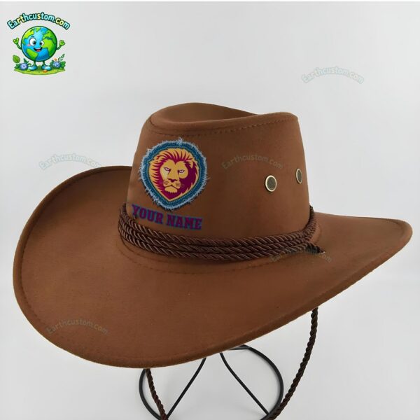AFL Brisbane Lions Personalized Cowboy Hat For Fan