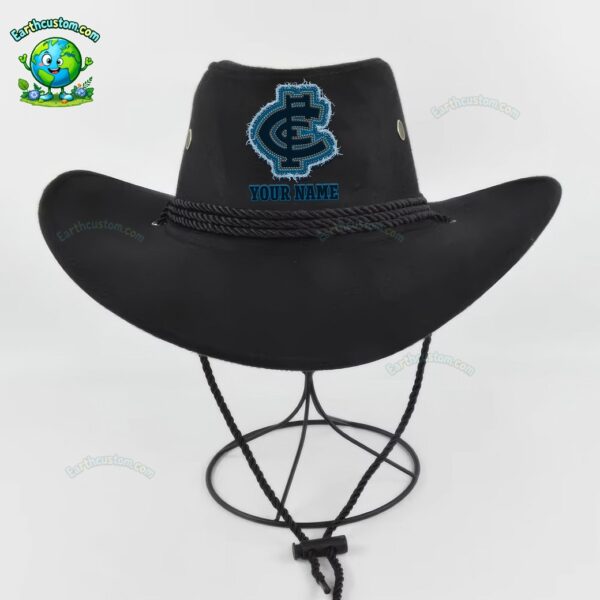 AFL Carlton Blues Personalized Cowboy Hat For Fan
