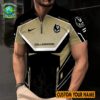 AFL Carlton Blues Zipper Polo For Men
