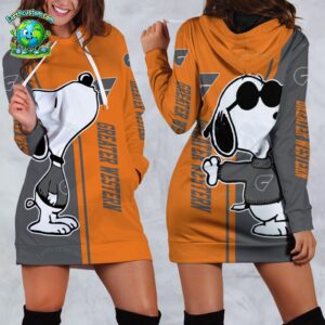 AFL GWS Giants Snoopy Peanuts Hoodie Dress