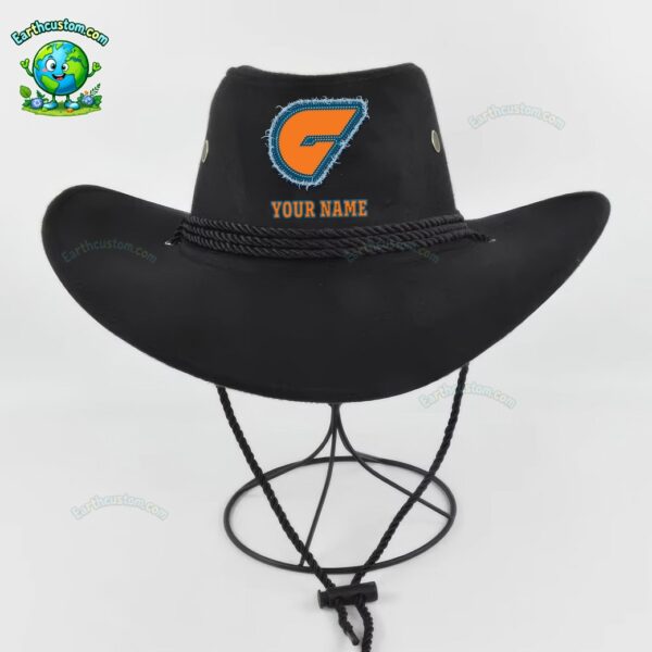 AFL GWS GiantsPersonalized Cowboy Hat For Fan