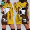AFL GWS Giants Snoopy Peanuts Hoodie Dress