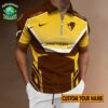 AFL Hawthorn Hawks Zipper Polo For Men
