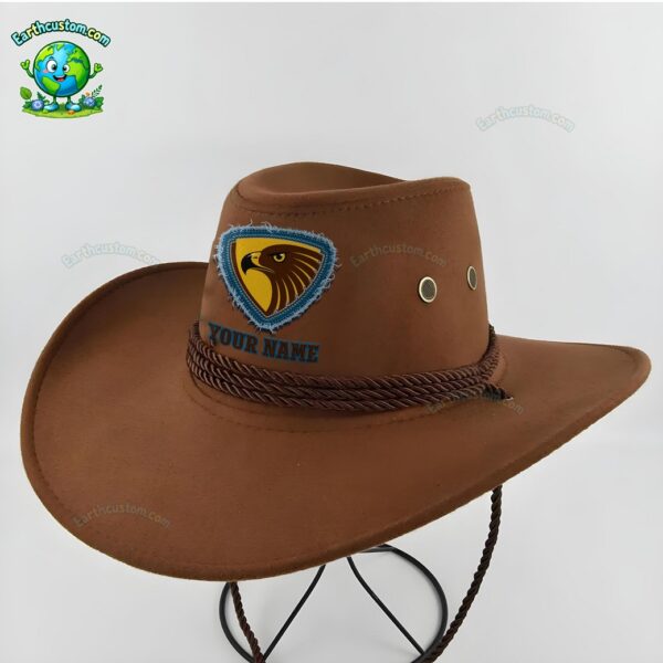 AFL Hawthorn HawksPersonalized Cowboy Hat For Fan