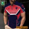 AFL Hawthorn Hawks Zipper Polo For Men
