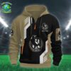AFL Essendon Bombers Heavy Half Zip Hoodie