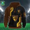 AFL GWS Giants Heavy Half Zip Hoodie