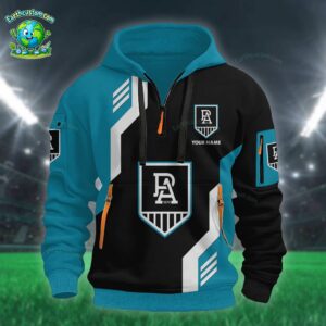 AFL Port Adelaide Power Heavy Half Zip Hoodie
