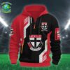AFL Richmond Tigers Heavy Half Zip Hoodie
