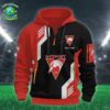 AFL St Kilda Saints  Heavy Half Zip Hoodie