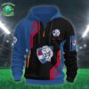 AFL West Coast Eagles Heavy Half Zip Hoodie