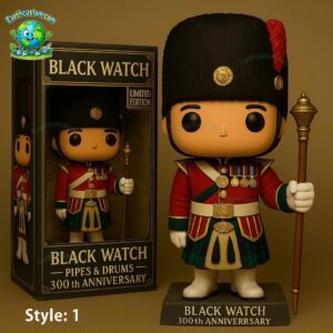Black Watch 300th Anniversary Pop Figure Doll