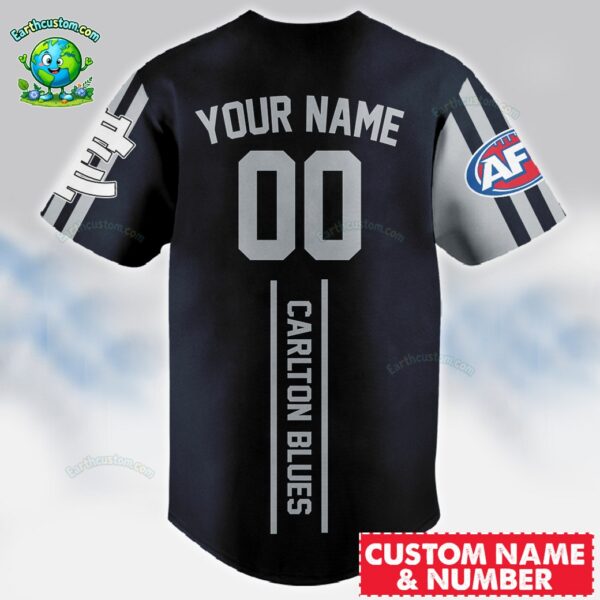 Carlton Blues AFL Baseball Jersey