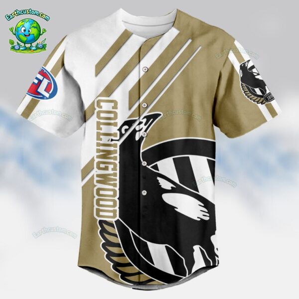 Collingwood Magpies AFL Baseball Jersey