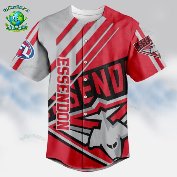 Essendon Bombers AFL Baseball Jersey