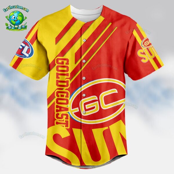 Gold Coast Suns AFL Baseball Jersey