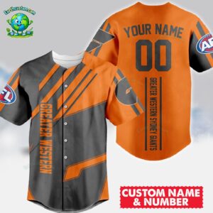 GWS Giants AFL Baseball Jersey