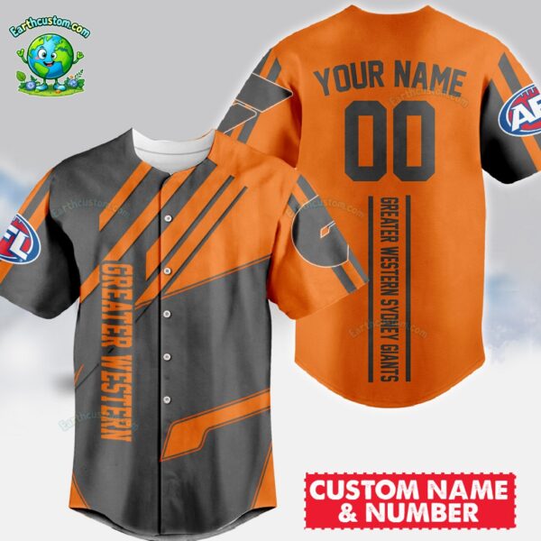 GWS Giants AFL Baseball Jersey