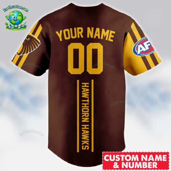 Hawthorn Hawks AFL Baseball Jersey