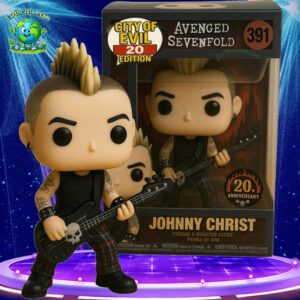Johnny Christ Avenged Sevenfold Pop Figure Doll
