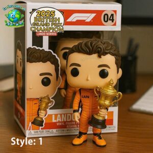 Lando Norris F1 British Grand Prix Champion Pop Figure Doll