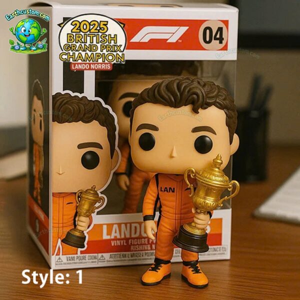 Lando Norris F1 British Grand Prix Champion Pop Figure Doll