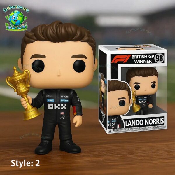Lando Norris F1 British Grand Prix Champion Pop Figure Doll