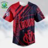 Melbourne Demons AFL Baseball Jersey