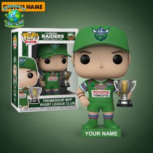 NRL Canberra Raiders Trophy Acrylic Block Plaque