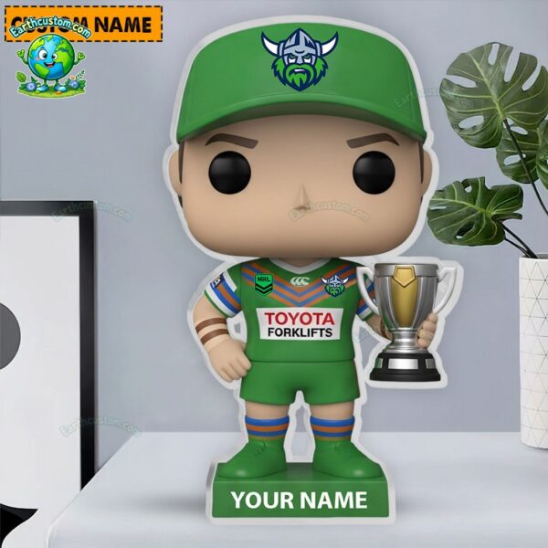 NRL Canberra Raiders Trophy Acrylic Block Plaque