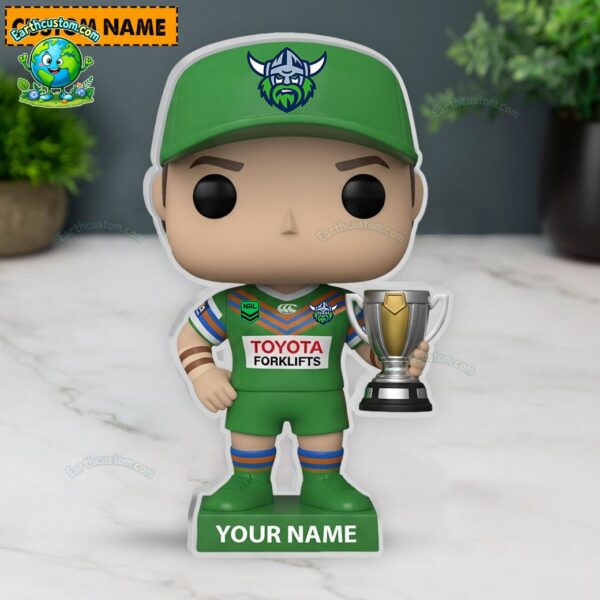 NRL Canberra Raiders Trophy Acrylic Block Plaque