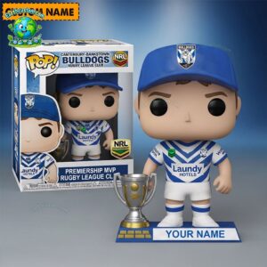 NRL Canterbury-Bankstown Bulldogs Trophy Acrylic Block Plaque