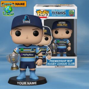NRL Gold Coast Titans Trophy Acrylic Block Plaque