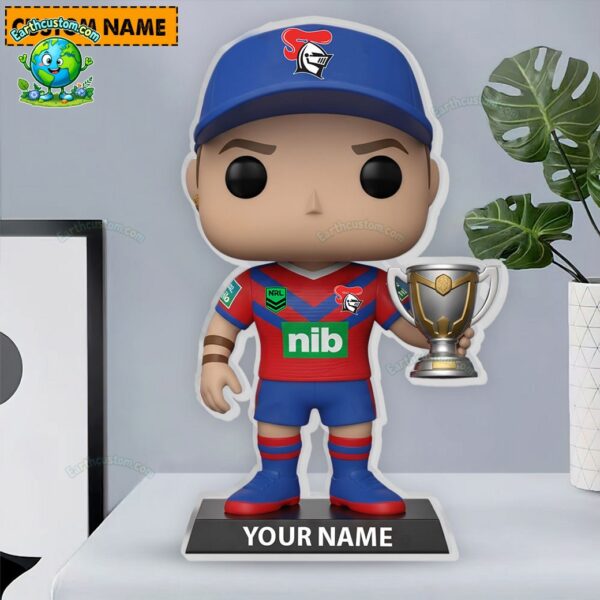 NRL Newcastle Knights Trophy Acrylic Block Plaque