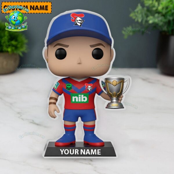 NRL Newcastle Knights Trophy Acrylic Block Plaque