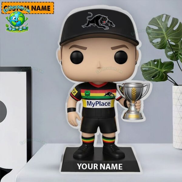 NRL Penrith Panthers Trophy Acrylic Block Plaque